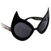 When Gotham's superhero is on your tail, hide! No one would suspect you in Cat Woman Sun-Staches.